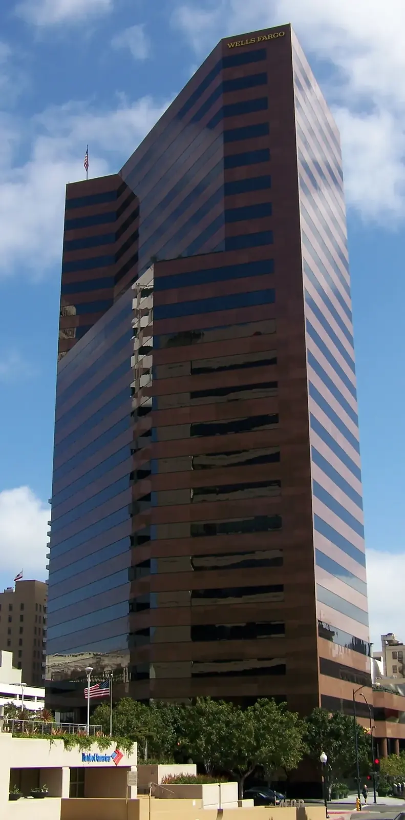 San DiegoWells Fargo Plaza办公楼外观