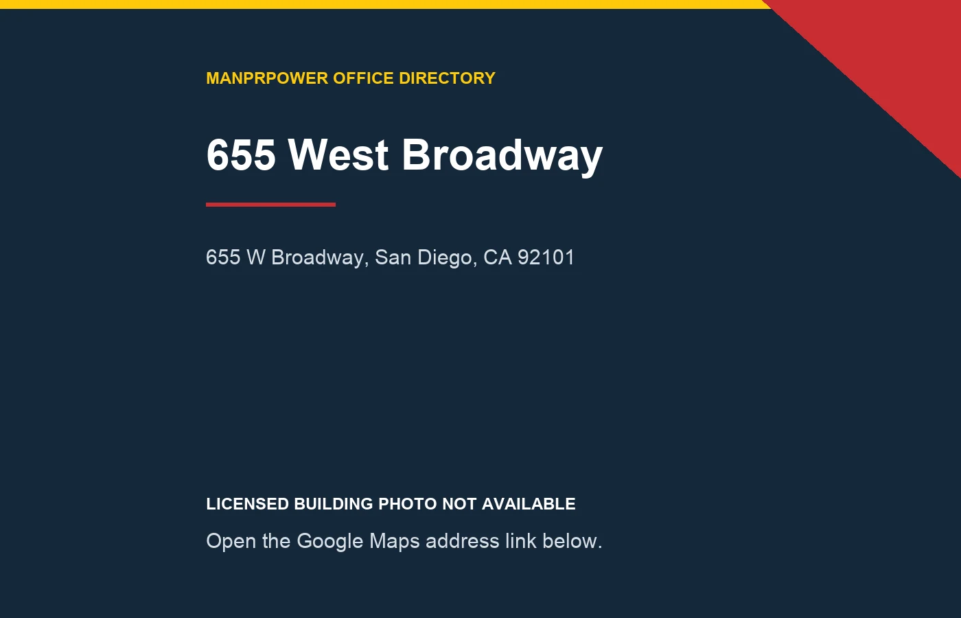 655 West Broadway暂无可授权单栋照片的地址提示图