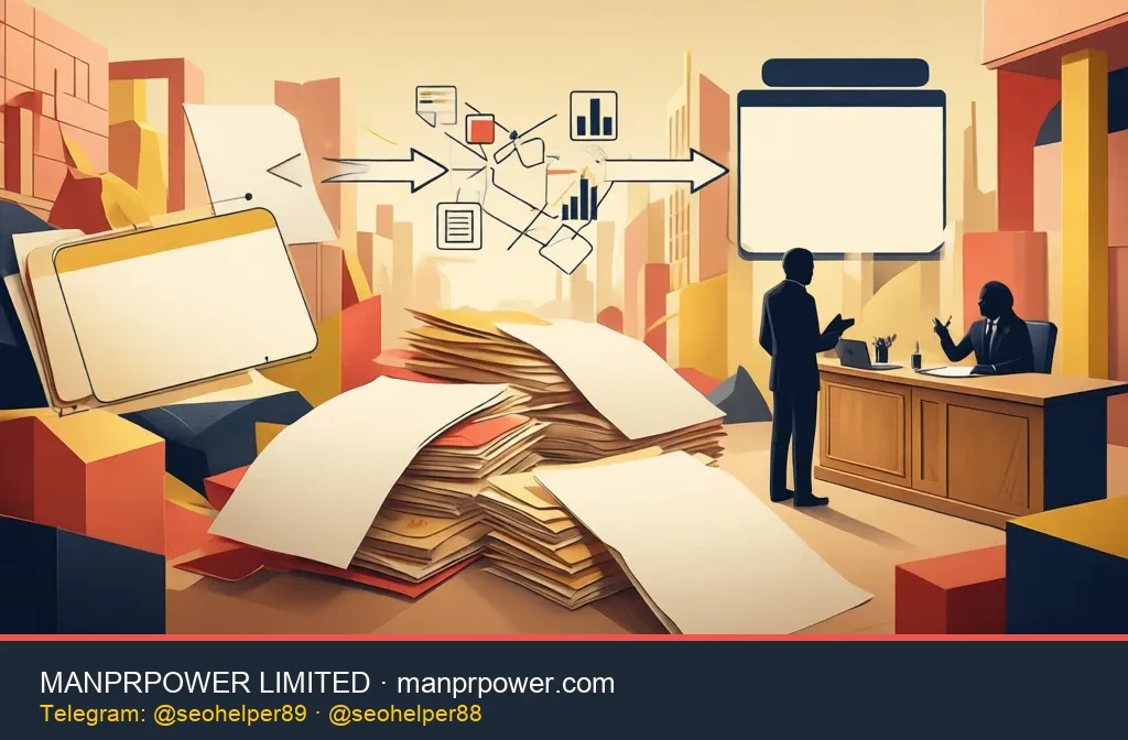 China | Concept illustration of the recruitment process: role requirements, recruitment channels, and interview assessment