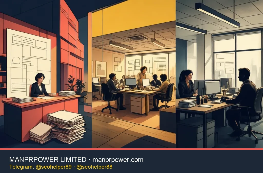China | Concept illustration of registered addresses, coworking and actual business premises