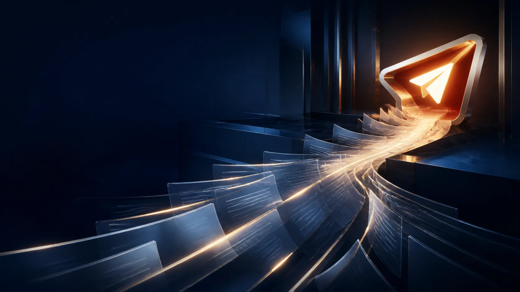 3D visual indication of page reading path converging to the consultation entry point