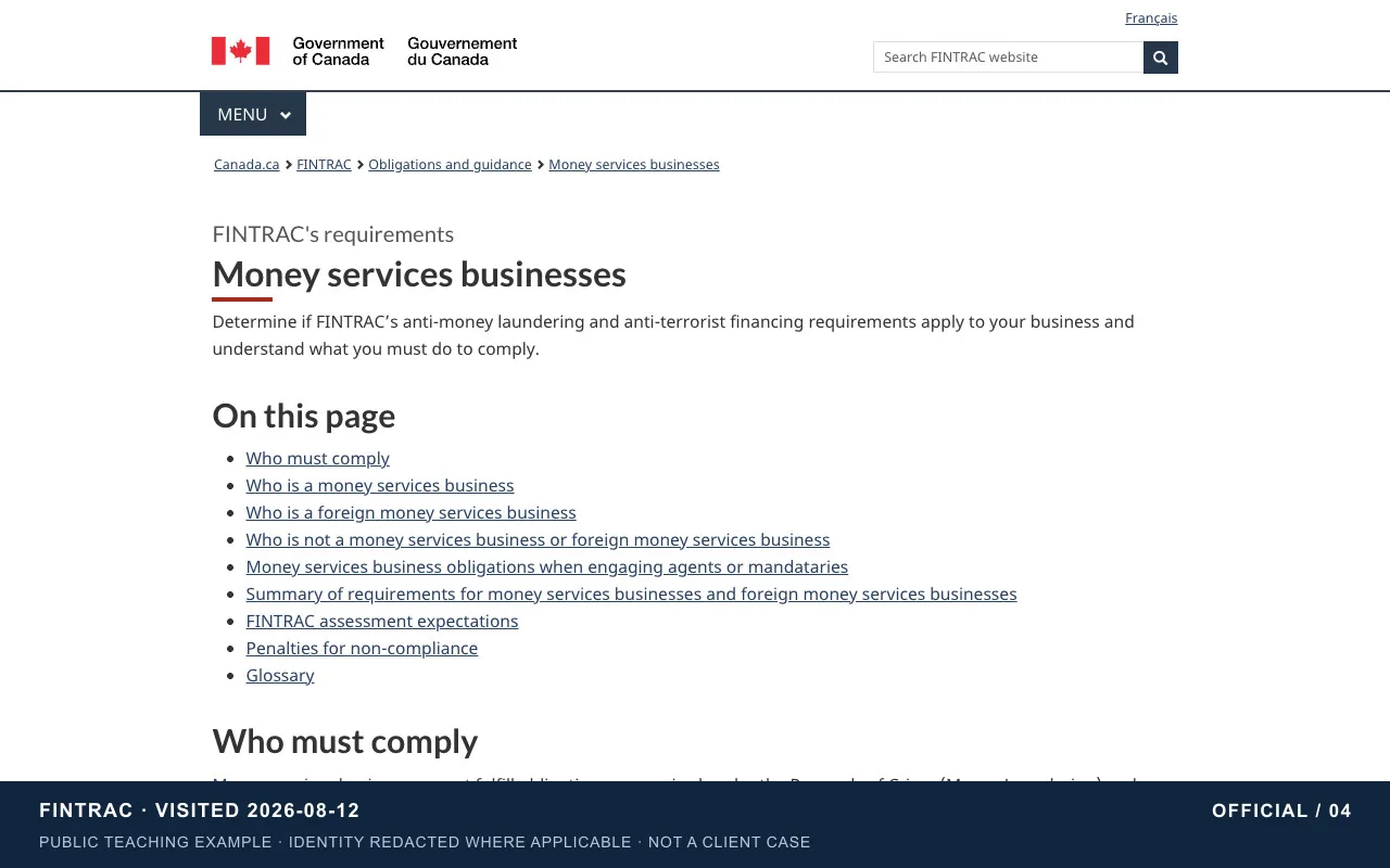 MSB / FMSB overview | official tutorial screenshot