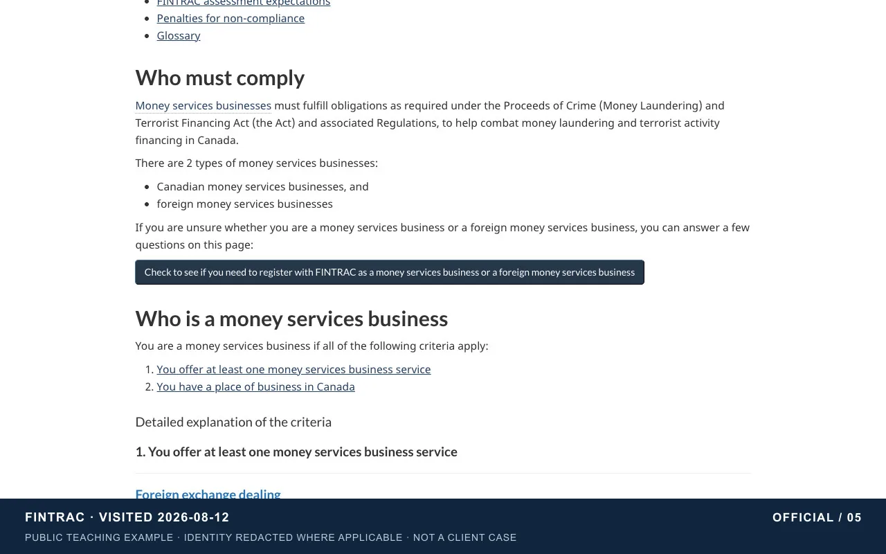 Who needs to register | official-page tutorial screenshot